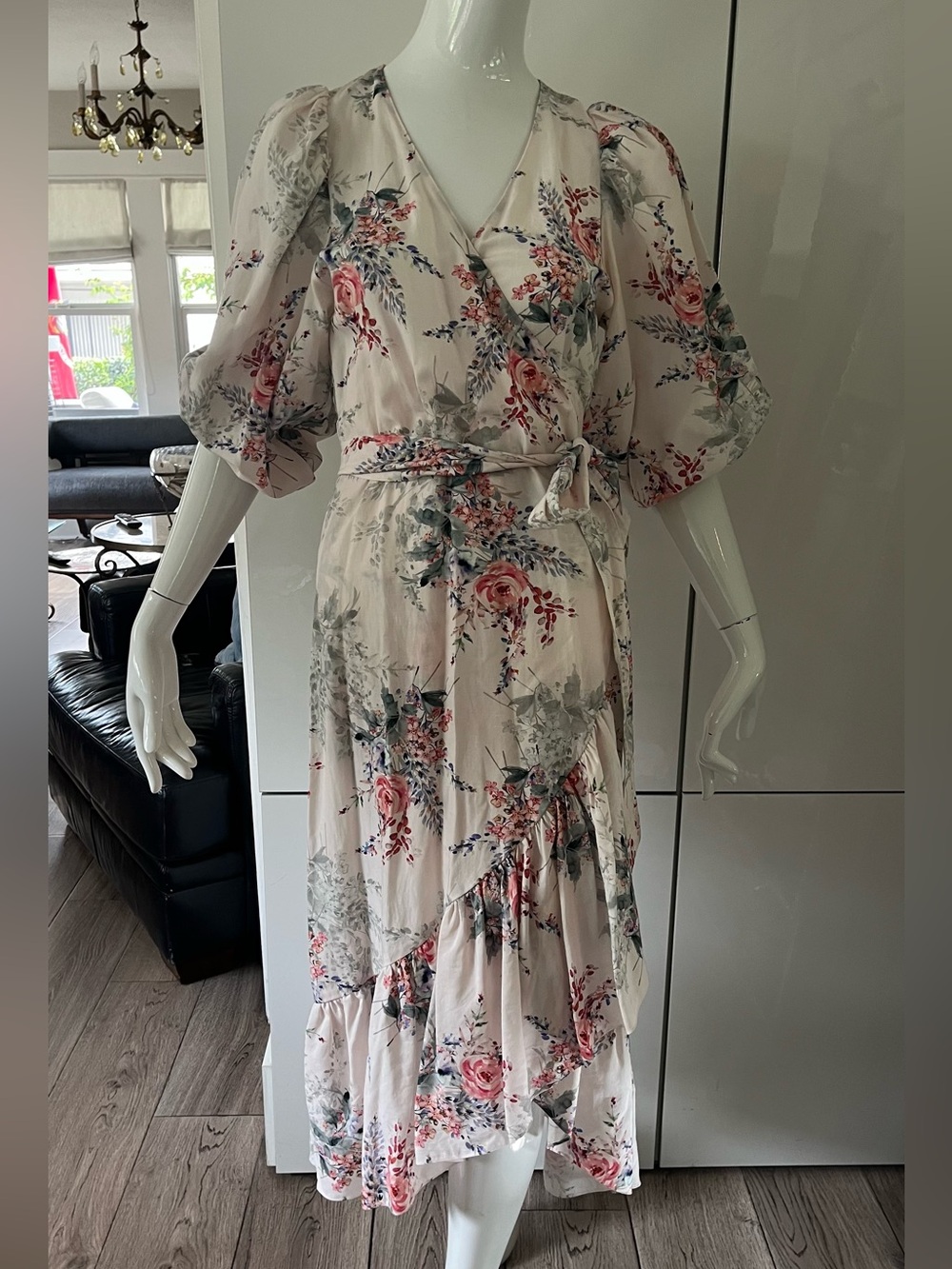 Kobi Halperin Wrap Midi Dress